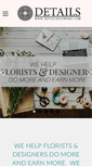 Mobile Screenshot of detailsflowers.com
